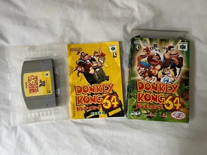 Nintendo 64 Donkey Kong 64 Japanese CIB - US Seller - Tested Region Locked - Picture 1 of 5