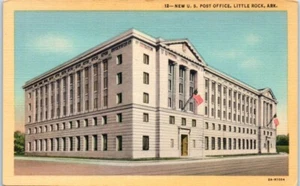 OFICINA DE CORREOS Little Rock, Arkansas AR lino - Postal - Imagen 1 de 2