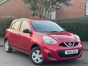 2015 NISSAN MICRA VISIA 1.2 5DR**NEW SHAPE + ULEZ + £35 TAX + LAST OWNER 9 YEAR* - Picture 1 of 13
