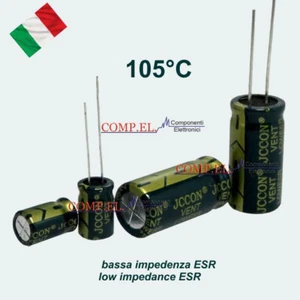 5 pezzi CONDENSATORI ELETTROLITICI 470uF 10V 105°c BASSA IMPEDENZA ESR 6x11mm - Foto 1 di 1