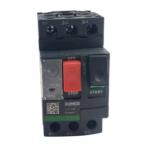 GV2ME20 Motor circuit breaker Deca 13A to 18A Manual Motor Starter Button NEW - Picture 1 of 6