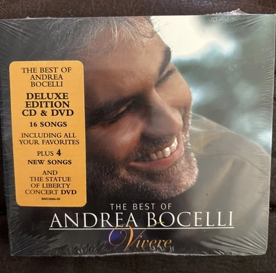 ANDREA BOCELLI / THE BEST OF - VIVERE / NEW / DELUXE EDITION / CD/DVD SET - Image 1 of 2