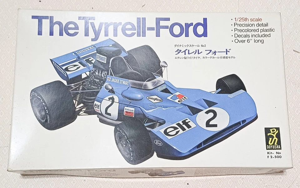 Doyusha The Tyrrel Ford, Scala 1/25 Precision detail. Mint boxed. Rarissimo ! - Immagine 1 di 3