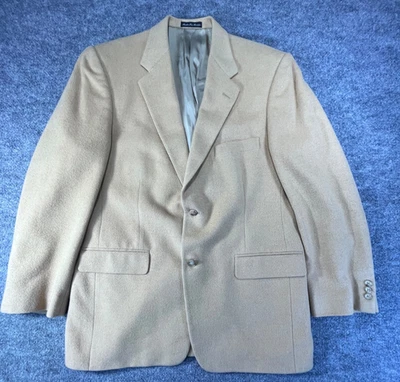 Blazer Roundtree & Yorke 100 % cabello camel bronceado para hombre talla 42L Dillard’s Foto 1 de 4