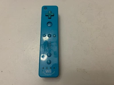 Official Nintendo Wii Remote Plus Motion Controller Blue TESTED - Image 1 of 3
