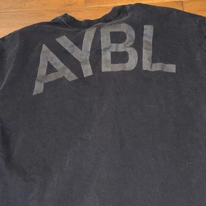 AYBL Oversized Faded Black Logo Tee Herren L Streetwear Minimalist - Bild 1 von 5