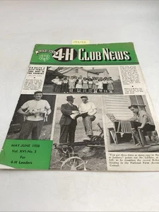 1938 National 4-H Club News May-June 1st Ed Children’s Books Illlustrated Ads - Picture 1 of 7
