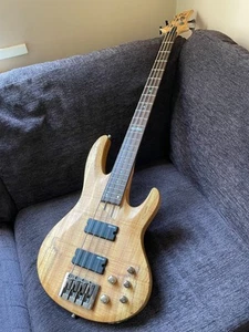 ESP LTD B-204SM 4-String Maple Bass Guitar Natural Satin - Includes Gig Bag! - Picture 1 of 9