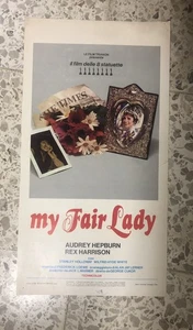 Locandina Cinema Originale My Fair Lady Audrey Hepburn - Foto 1 di 1