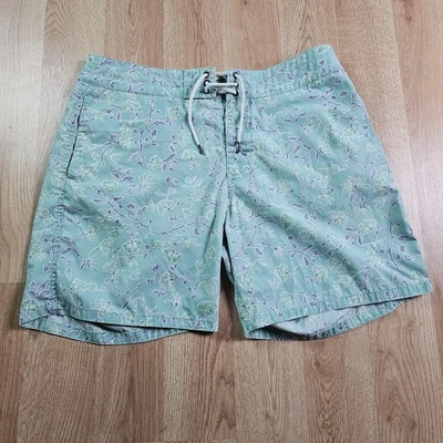 Pantalones Cortos Faherty Hombres 33x6 Clásicos Boardshorts Sin Forro Cordón Floral Secado Rápido Foto 1 de 4