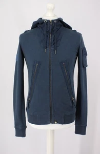 PRETTY GREEN HERREN SWEAT MIT DURCHGEHENDEM REISSVERSCHLUSS UND KAPUZE DURCHGEHENDER REISSVERSCHLUSS GRÖSSE S BLAU IM KARTON - Bild 1 von 8