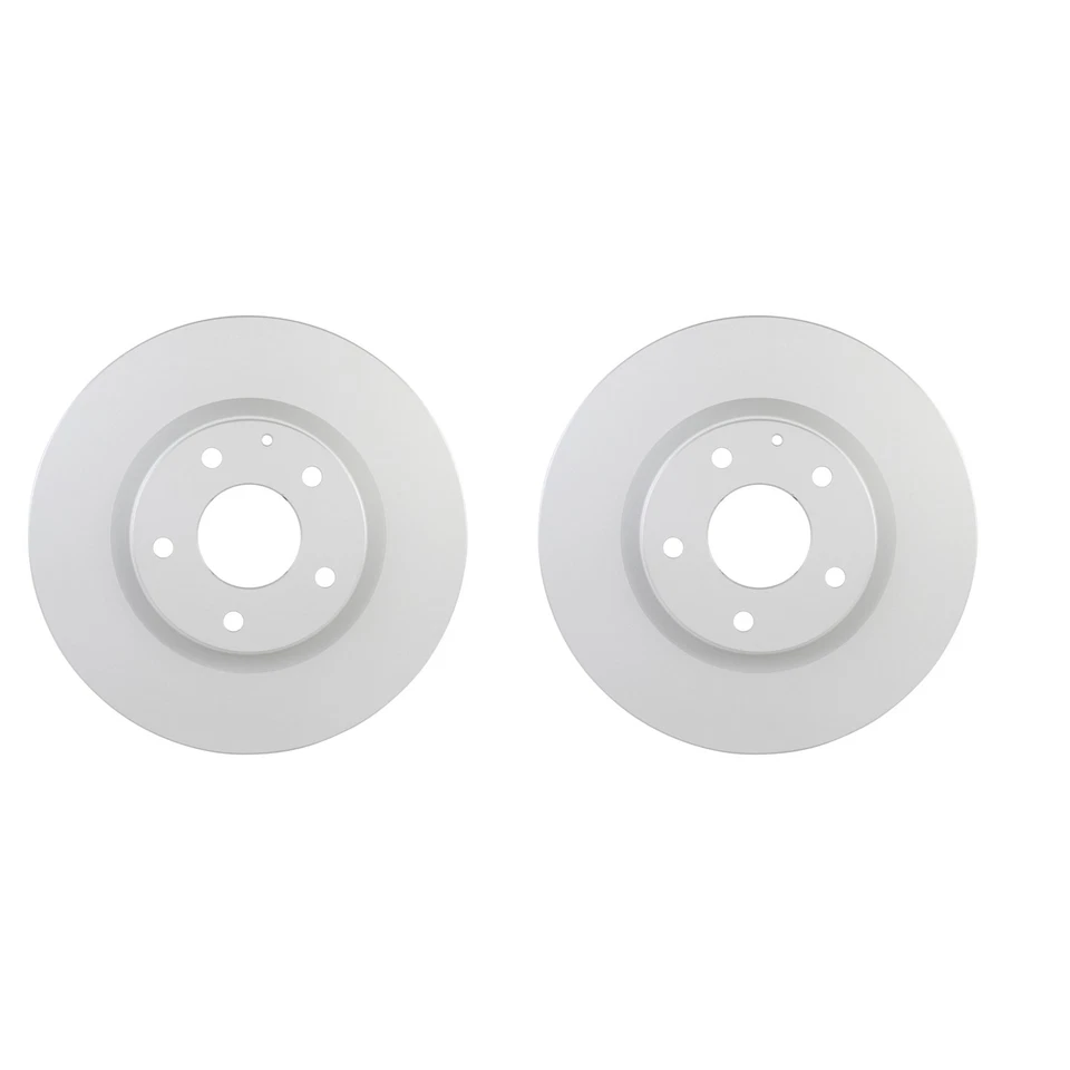 Juego de pares de rotores de freno de disco delanteros Bosch QuietCast para Mazda 3 Sport CX-3 Foto 1 de 1