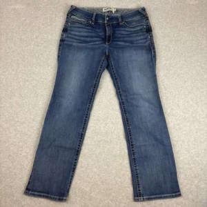 Ariat Real Denim Jeans Damen Größe 32S 32x30 Rainstorm Midrise Straight Icon - Bild 1 von 13