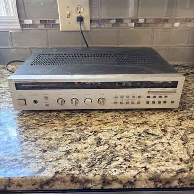 Receptor estéreo HARMAN/KARDON hk495i entrada de fono cara plateada - LEER DESCRIPCIÓN Foto 1 de 4