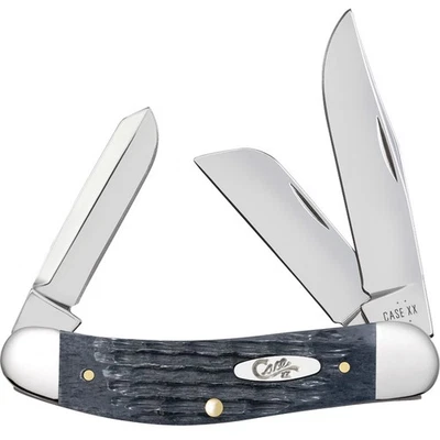 CASE XX FACAS POCKET WORN® CINZA OSSO SOWBELLY CS FACA DE BOLSO TB6339 CS - Imagem 1 de 2