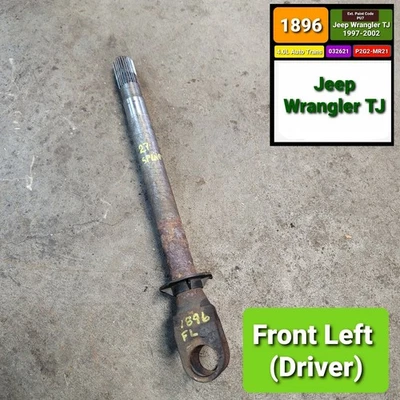 *Eje delantero izquierdo* para Jeep Wrangler TJ 1997-2002 OEM *ENVÍO GRATUITO* Foto 1 de 4