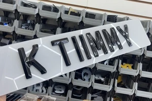 4D RETRO BEVELLED DIAMOND NUMBER PLATES FRONT + REAR PRESTIGEPLATES.COM - Picture 1 of 5