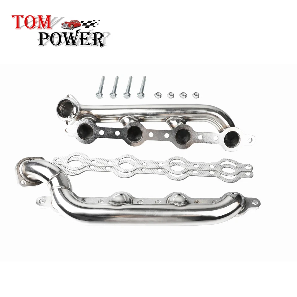 Exhaust Headers For 99-03 Ford F-250 F350 F450 7.3L Powerstroke - Image 1 of 4