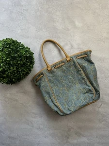 Bolso grande vintage Diesel Multilogo Denim - Imagen 1 de 11