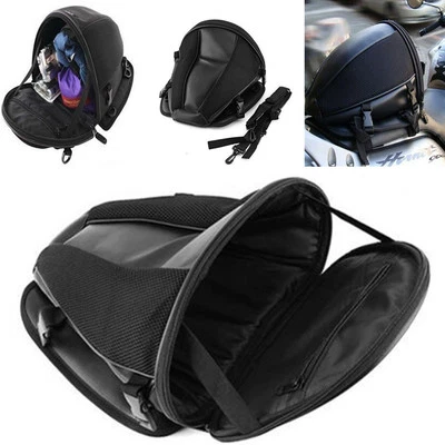 Portable Motorcycle Sport Tail Bag Back Seat Storage Carry Bag Hand Shoulder Bag - Image 1 of 4