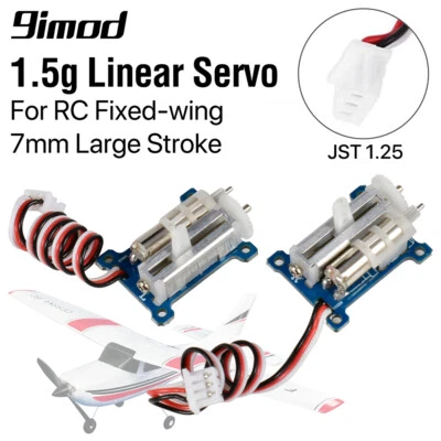 GS-1502 Micro Linear Servo JST Plug Lenkgetriebe für RC-Flugzeug Starrflügel - Bild 1 von 4