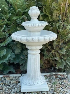 🔶 Brunnen Springbrunnen Tulpe mit Pumpe Gartenbrunnen Froschbrunnen BLACKFORM - Bild 1 von 7