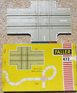Faller Ams 4722 Double Crossing Boxed, 60er Years Toy #240620 (JU210)