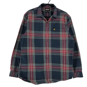 LYLE & SCOTT Shirt Casual Check Slim Fit Men Size XL - Picture 1 of 8