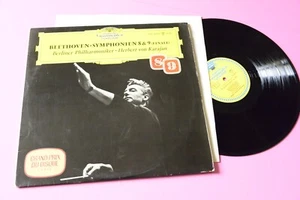 BEETHOVEN KARAJAN SYMPHONIEN 8 & 9  LP CLASSICA   NM - Picture 1 of 1