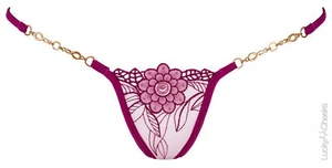 LUCKY CHEEKS Sonderpreis Luxury String PRETTY GIRL - LC218PG Gr. M - Bild 1 von 5