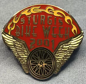 2001 Sturgis Spilla bicicletta alata settimana Harley nuovissima - Foto 1 di 4