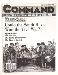 Command Magazine Game Supplement #35 Mason-Dixon Civil War (1995) Unpunched - Picture 1 of 6