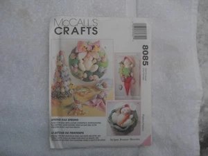 McCalls Craft Pattern 8085 Easter,Bunny,Spring Uncut F/F - Picture 1 of 2