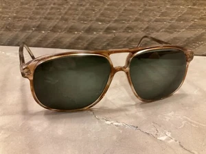 OVERSIZED EXAGGERATED VINTAGE RETRO SUN GLASSES Sold as Frames only 70's 80's - Picture 1 of 8
