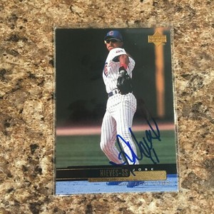 Jose Nieves Signed 2000 Upper Deck Auto Chicago Cubs