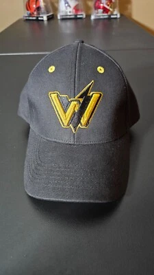 West Virginia Power Minor League Baseball Bimm Ridder Black Strapback Hat - Image 1 of 4