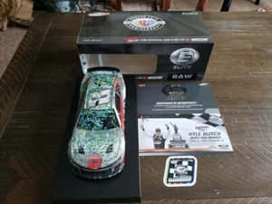 2023 Elite Raw Kyle Busch McLaren Custom Grills Talladega Win Chevrolet Camaro - Picture 1 of 8