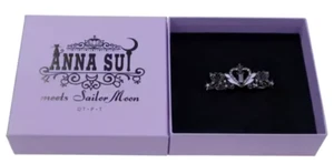 Sailor Moon  Anna Sui Collaboration  Serenity Crystal Barrette Black ver W/BOX - Picture 1 of 2