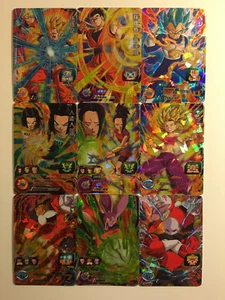 Dragon Ball Heroes SH8 Super Rare Set 9/9 - Picture 1 of 2