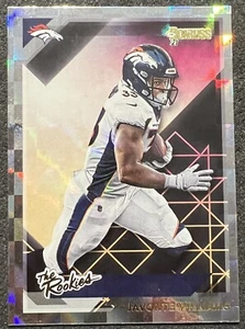 2021 PANINI DONRUSS THE ROOKIES JAVONTE WILLIAMS (BRONCOS) TR-JWI NM/MT - Picture 1 of 2