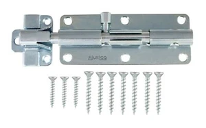 CIERRE DE PUERTA PERNO DE BARRIL ACERO INOXIDABLE / ZINC PESTILLO DE PUERTA FUERTE AJUSTABLE - Imagen 1 de 5