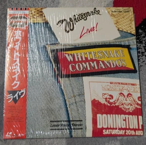 Whitesnake Live! Monsters of Rock Donington Park Laserdisc Japan Only L078-1005 - Bild 1 von 3