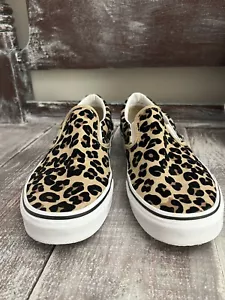 Vans Unisex Clásico Leopardo Multicolor Lona Zapatos sin Cordones - Hombres 8 Mujeres 9.5 - Imagen 1 de 7