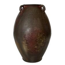 Gillan Doty Woodfired Glazed Studio Pottery Vessel Vase Handles Contemporary B