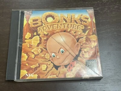 Bonk's Adventure Turbografx16 Tested w Case and Manual - Image 1 of 4