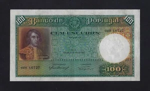 Portugal 100 Escudos 1941 P-150 VF++ - Picture 1 of 2