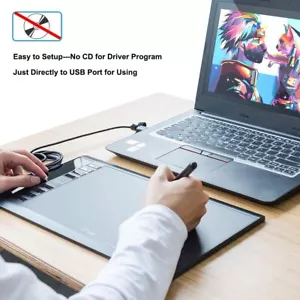 UGEE M708 Graphics Drawing Tablet – 10x6”, 8 Hot Keys, 8192 Pressure LevelsBrand - Picture 1 of 11