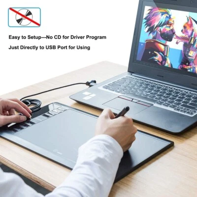UGEE M708 Graphics Drawing Tablet – 10x6”, 8 Hot Keys, 8192 Pressure LevelsBrand - Image 1 of 4
