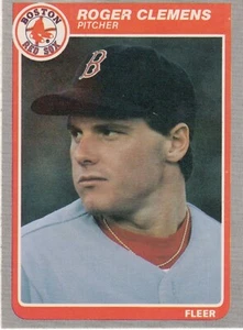 1985 Fleer Roger Clemens Rookie RC - Picture 1 of 2