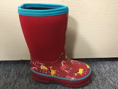 Novas Botas Smoky Kids Red Horsin’ Around Muck (2738Y) tamanho 8 - Imagem 1 de 4